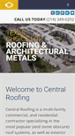 Mobile Screenshot of centralroofinginc.com